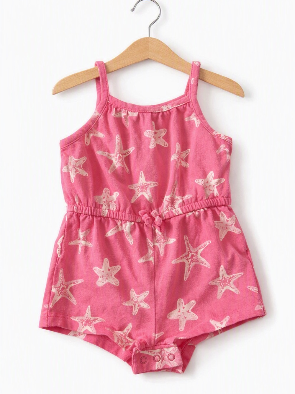 5/$15 Old Navy Pink Starfish Print Romper